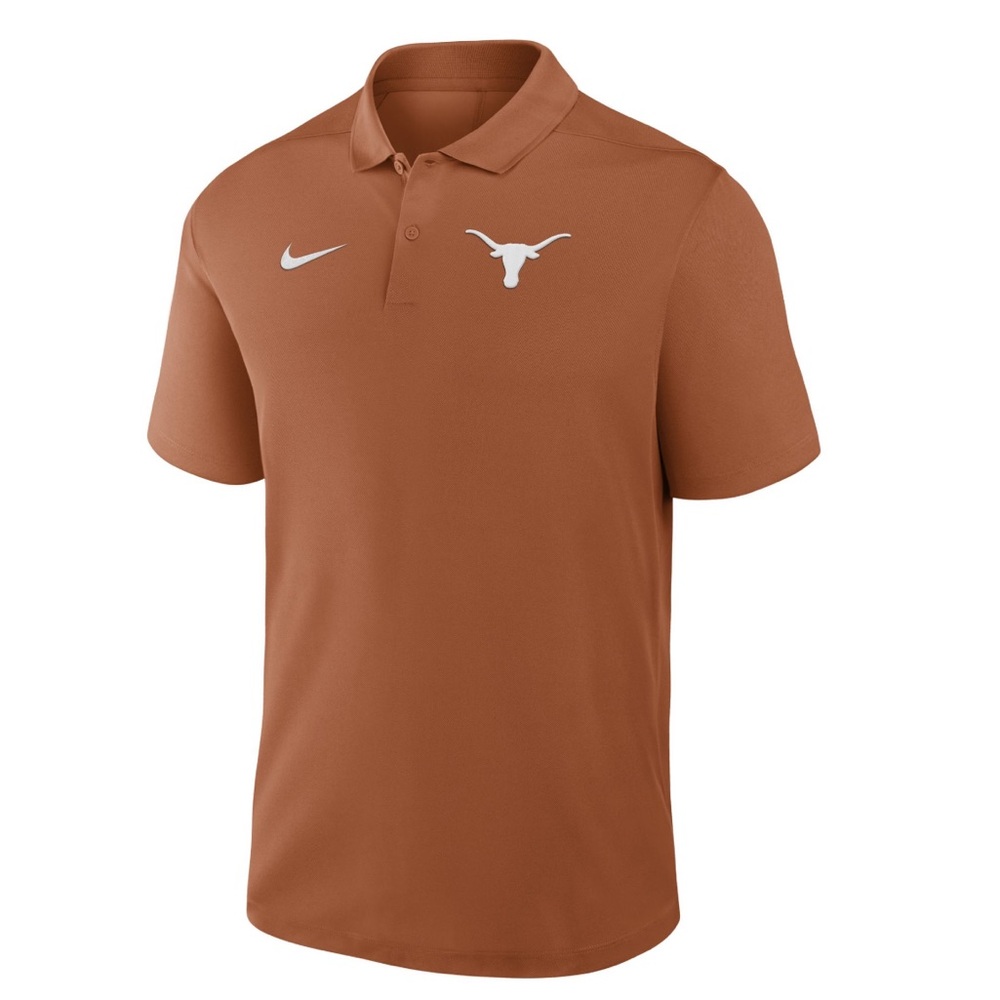 Nike Texas Longhorns Desert Orange Victory Polo size XXL